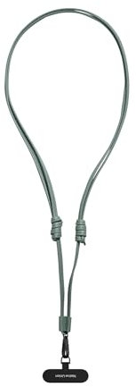 Native Union (Re Classic Sling – Verstellbarer & abnehmbarer Crossbody-Handyriemen – Für die meisten Smartphones – AirPods-Lanyard – Robuste & recycelte Materialien (Schiefergrün)