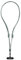 Native Union (Re Classic Sling – Verstellbarer & abnehmbarer Crossbody-Handyriemen – Für die meisten Smartphones – AirPods-Lanyard – Robuste & recycelte Materialien (Schiefergrün)