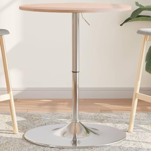 Bartisch Ø60x89,5 cm Massivholz Eiche,3270626