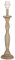 Clayre & Eef Lampenfuß Ø 11x46 cm Braun Holz