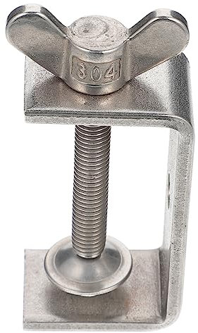 HOMSFOU Praktische C-klemme Robuste Holzbearbeitung Zwinge Mit Öffnung Für Montage Und Schweißarbeiten Leicht Und Tragbar