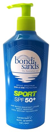 Bondi Sands – Sport Spf 50+ – Sonnenschutz-Lotion im Pumpspender, 400 ml