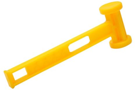 AKLOSIPY Vielseitiger Campinghammer, Leichter Zelthering-Entferner mit Komfortablem Griff für Outdoor-Wanderabenteuer