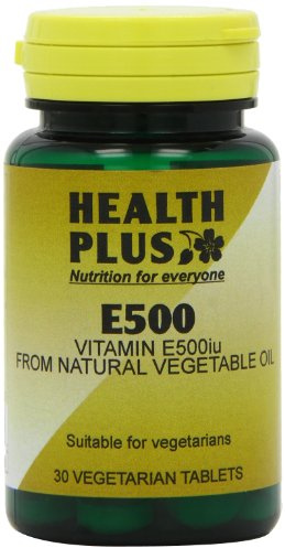 Health Plus E500 Vitamin E Supplement - 30 Tablets