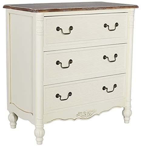Antikstil Kommode Schubladenschrank Shabby Chic Anrichte Schrank Wäschekommode HMB067 Palazzo Exklusiv