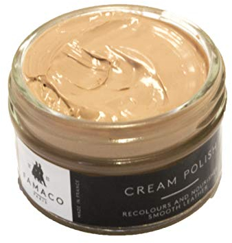 Famaco unisex-adult Cream Shoe Treatments and Polishes, Beige (Beige Naturel), 50.00 ml