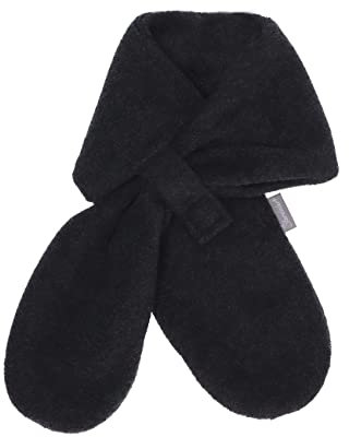 Sterntaler Unisex Baby Schal aus Microfleece Schal, anthrazit melange, 70