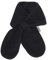 Sterntaler Unisex Baby Schal aus Microfleece Schal, anthrazit melange, 70
