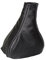 Für Vauxhall Opel Corsa B 1993–2000 Schaltsack schwarz Leder weiß Nähten