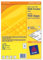 Avery 3421 Universal-Etikette (A4)