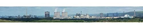 Gaugemaster GM756 Industrial Small Photo Backscene (1372x152mm)