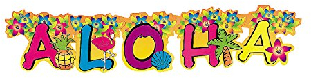 1 X Aloha Jointed Banner