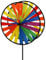 CIM Windspiel - Magic Wheel Twin 35 - Durchmesser Ø35cm - UV-beständig und Wetterfest - Vielseitige Haus und Gartendekoration