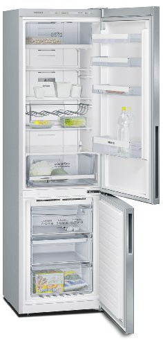 Siemens KG39NVI31 réfrigérateur-congélateur - réfrigérateurs-congélateurs (Autonome, Bas-placé, A++, Acier inoxydable, SN-T, LED)