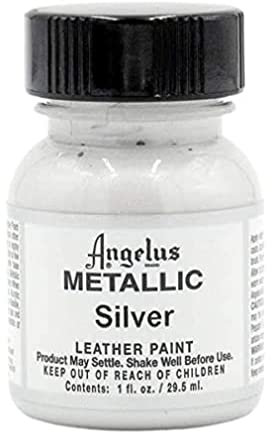 Angelus Acryl Leder Malen-29,6 Ml Silber