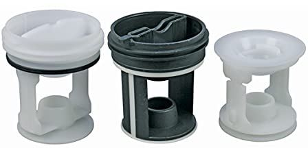 Whirlpool 482000022624 Indesit C00045027 ORIGINAL Flusensiebkit Fusselsiebkit Fusselsieb Fusselfiltereinsatz Filter Flusensieb Sieb Kit 3er Waschmaschine auch Hotpoint Creda