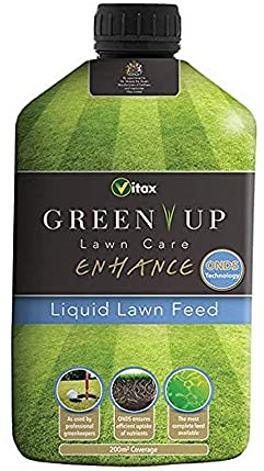 Vitax 5GEL3 Green Up Rasen-Pflege, flüssiges Rasendünger, 200 m², 2 Stück