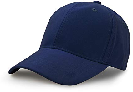 UltraKey Wildlederimitat Baseball Cap, Unisex Wildlederimitat Leder Einstellbare Schlicht Hut Baseball Cap Marine Blau