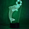 3D Delphin llusions Optical LED Lampen Tolle 7 Farbwechsel Acryl berühren Tabelle Schreibtisch-Nacht licht mit USB-Kabel für Kinder Schlafzimmer Geburtstagsgeschenke Geschenk.