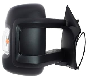 ALKAR 9230922 Außenspiegel Seitenspiegel Rechts Beheizbar Elektrisch mit Blinklicht Kompatibel mit FIAT Ducato Kastenwagen 250, 290 für Linkslenker 1685327980 0735440389 0735480888
