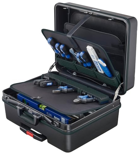 Ecoll Forum Werkzeugtrolley ABS 485 x 350 x 195 mm Modell (Werkzeugkoffer Koffer Rollenkoffer Rollkoffer Trolley Trolly) Innenmaße B x H x T: 485 x 350 x 195 mm/Volumen ca.: 36 l