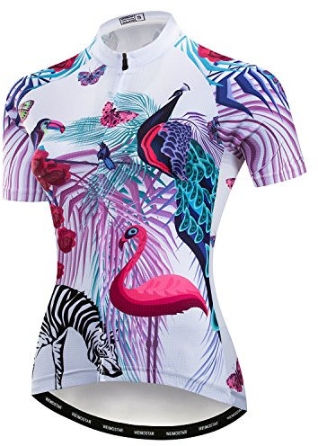Damen-Fahrradjacke mit kurzen Ärmeln, mit reflektierendem Band, Cf2023, X-Groß