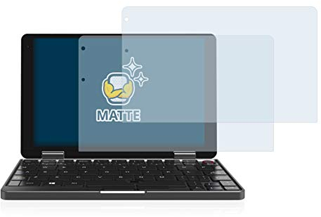 BROTECT Entspiegelungs-Schutzfolie für Chuwi MiniBook (2 Stück) Matte Displayschutz-Folie, Anti-Reflex, Anti-Fingerprint