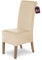 SCHEFFLER-Home Stuhlhussen 6er Set Lena Creme/elastische und langlebige Hussen für Stühle/Robustes Freischwinger Hussen Set/Stuhlhussen Stretch/Stuhl Hussen waschbar