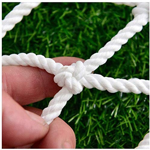Treppenhausnetz Outdoor-Schutznetz for Kinder Haustiere, Kinder Wall Netz-Pflanze Aufstieg Frachtpolyester Seil Netz Spielplatz Swingset Große Indoor Riesenmesh Heavy Duty Netz (Size : 2x2M(7X7FT))