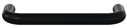 Möbelgriff 548.106B Ku.99 reinweiß ma 96mm HEWI