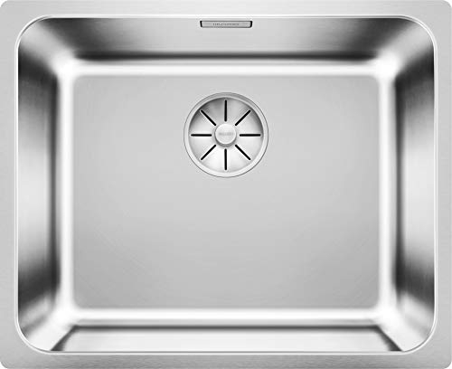Blanco 526123 Fregadero de cocina de acero inoxidable, 500mm