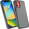 Phone REBEL iPhone 12 Mini Case [Rebel Series Gen-2] Premium Aramid Fiber, Strong MagSafe Compatible, Protective Shockproof Corners, Slim Fit Grip Cover 5.4 Inch 2020 (REBEL Black)