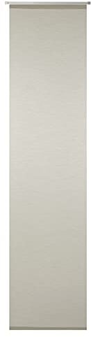Neutex for you! Allure Schiebevorhang, Gardine, Vorhang, Halbtransparent, 245 x 60 cm, Cappuccino
