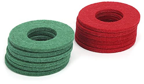 Anti Corrosion Washer, 12pcs Thick Felt Safety Battery Terminal Protector for Car Cable for 6V/12V