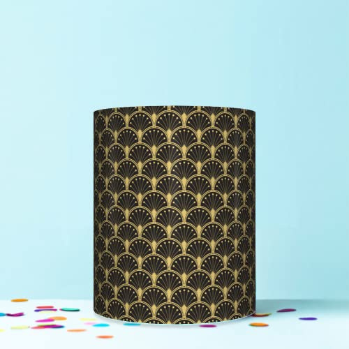 ART DECO SEAMLESS WRAP AROUND EDIBLE CAKE TOPPER ICING DECORATION 1 SHEET