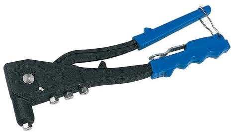 Pinza de remachadora para remaches de 2,4 a 4,8 mm + 60 remaches