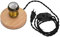 Pilipane E26/E27-Fassung Tisch-Vintage-Lampensockel Lampenfassung Vintage-Holz-Lampenfassung mit dimmbarer Taste für Nachttisch,Tischlampenfassung, Nachttisch, Büro, Wohnzimmer EU 110–240 V