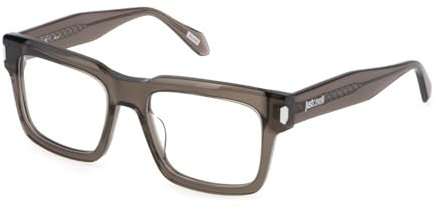 Just Cavalli Brillen VJC015 07AY MARRONE TRASPARENTE LUCIDO 54/19/145 Herren