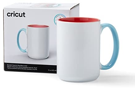Cricut Bev-Keramiktasse, abgeschrägt, blanko, 425 ml, 1 Stück, 425.2 g BEV (1)