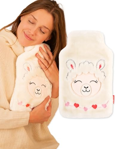 soxo Lustige Wärmflasche Mit Bezug Geschenk Für Frauen Männer Geschenke Lustig Wärmeflasche Lama