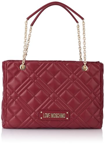 Love Moschino, BORSA A SPALLA Donna, Bordeaux, Taglia unica