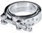 GMRTEC 2 inch V Band Clamp with Male Female Flange Stainless Steel Universal 2.0 V-Band Flange Kit Lightweight