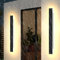ZMH Wandlampe LED Wandleuchte Aussen: 100CM Außenlampe 26W 4000K Außenleuchte Wand Modern Schwarz Außenwandleuchte IP65 Wasserdicht Lang Flurlampe Innen für Badezimmer Flur Treppenhaus Hauswand