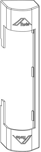 ROTO NX Abdeckkappe Axerlager T Standard Holz R01.1 natursilber