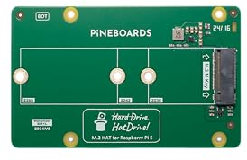HatDrive! Bottom (NVMe 2230, 2242, 2280 GEN 3) für Raspberry Pi 5