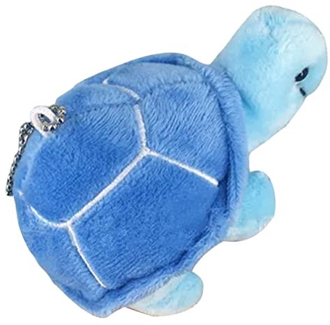 TOYANDONA Porte-clés Peluche Tortue Bleue Charm Peluche Mignon pour à pour Anniversaires Et Événements Spéciaux