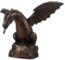 Fontaine de jardin du dragon | Sculpture de paysage aquatique en résine motif dragon en spray d'eau - Statues de paysage aquatique de dragon avec pulvérisateur d'eau en résine pour