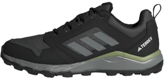 adidas Herren Tracerocker 2.0 Trail Running Shoes, core Black/Grey Three/Tent Green, 39 1/3 EU