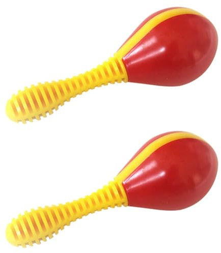 Geofray Ein Maracas für Kinder – 1 Paar Maracitos, die Ersten Instrumente für Kinder, Langlebig