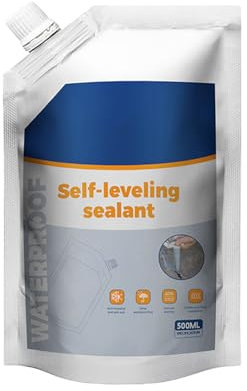 Sigillante per calcestruzzo, 500 ml, sigillante per calcestruzzo per esterni, riparazione sigillante, antistrappo in calcestruzzo liquido, colla penetrante per doccia, tetto, pavimento, piscina